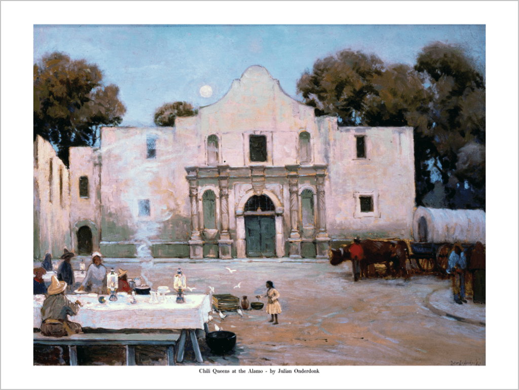 Chili Queens at the Alamo by Julian Onderdonk - Limited Edition