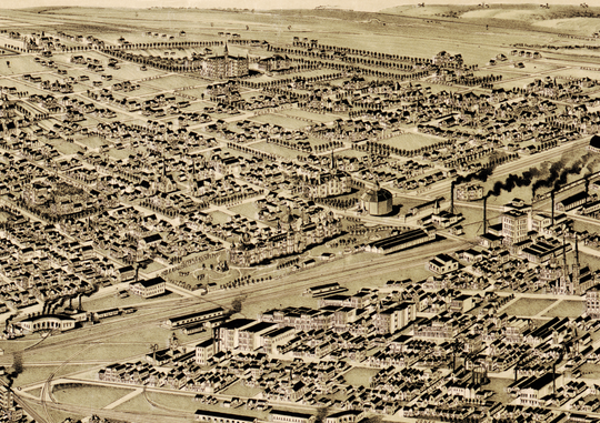 Fort Worth in 1891