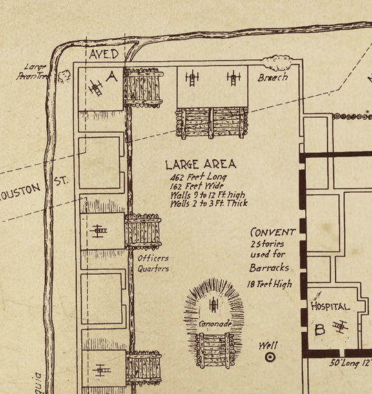 A. J. Houston's Alamo Plaza Composite - 1938 - Copano Bay Press