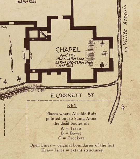 A. J. Houston's Alamo Plaza Composite - 1938 - Copano Bay Press