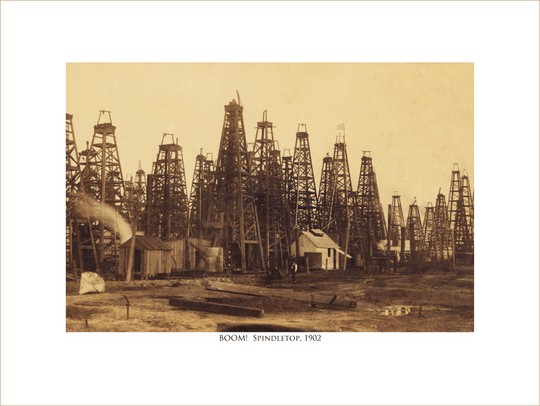 All Four Prints in the Spindletop Series - Copano Bay Press