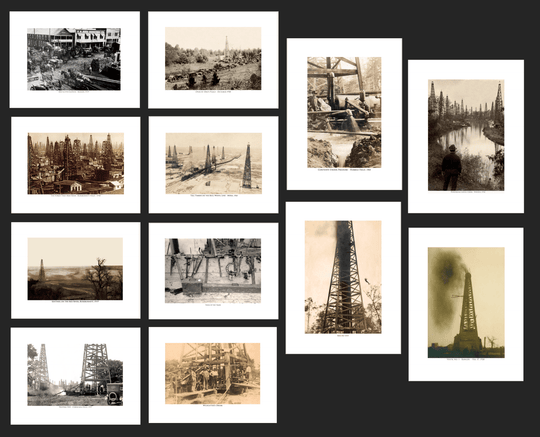 All Twelve Prints in the Warner Memorial Series - Copano Bay Press