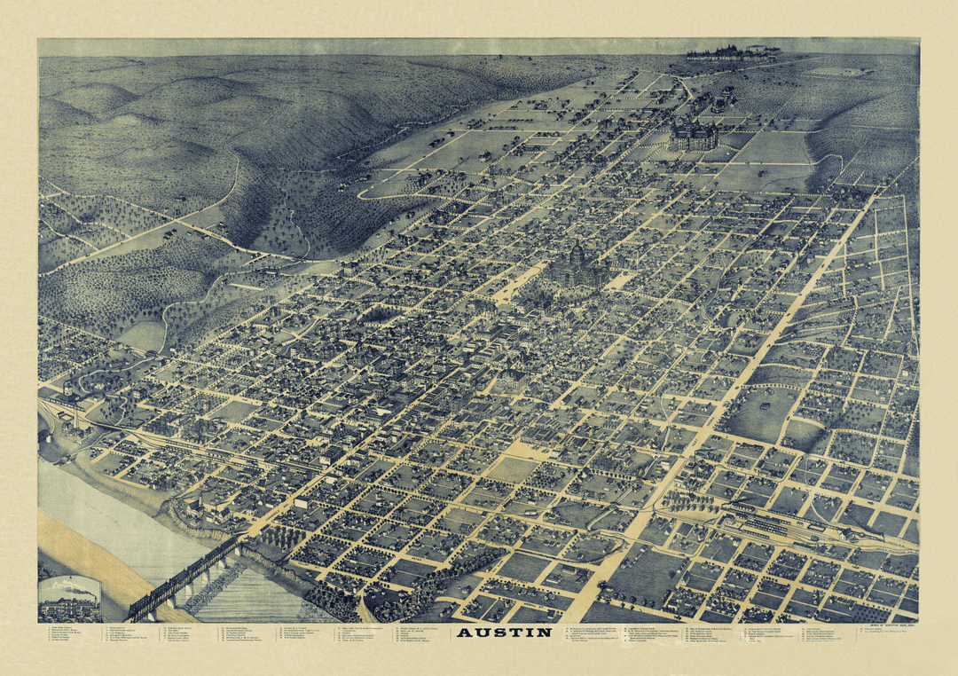 Austin in 1887 - Copano Bay Press