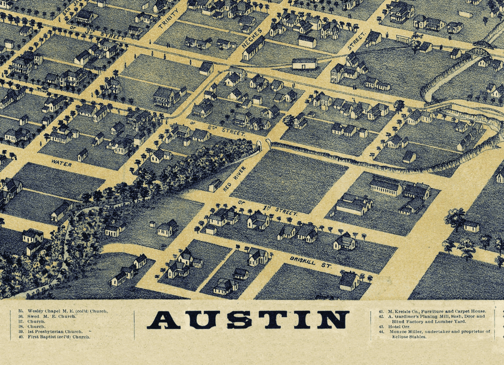 Austin in 1887 - Copano Bay Press