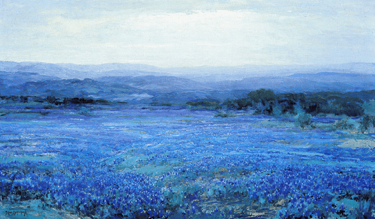 Bluebonnet Panorama by Julian Onderdonk - Limited Edition - Copano Bay Press