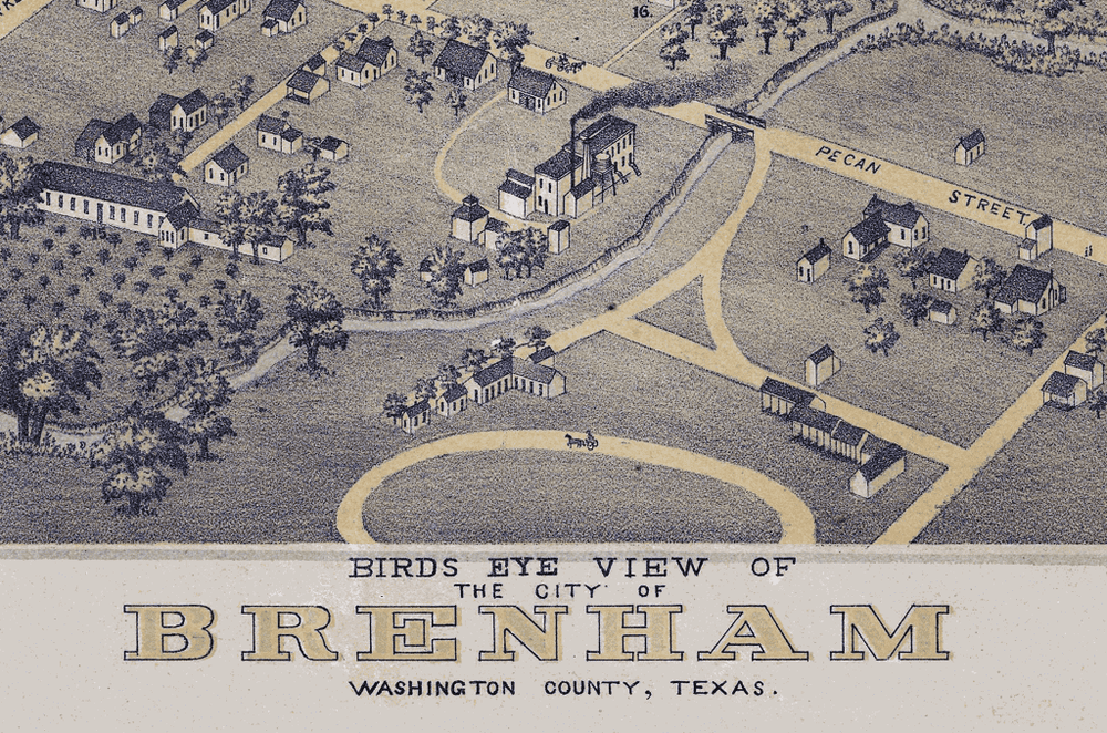 Brenham in 1881 - Copano Bay Press