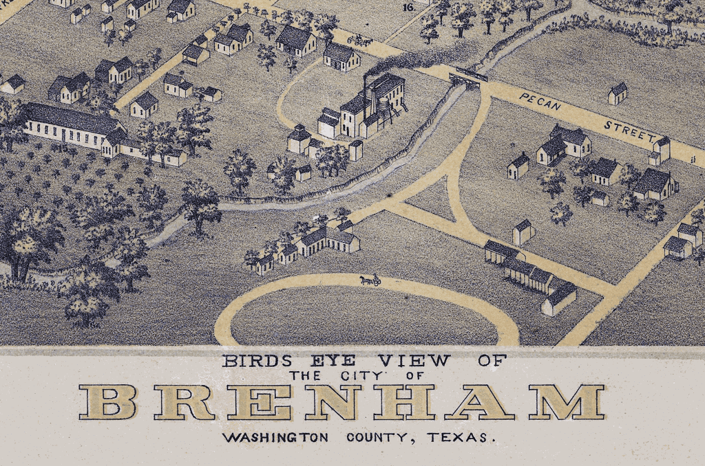 Brenham in 1881 - Copano Bay Press