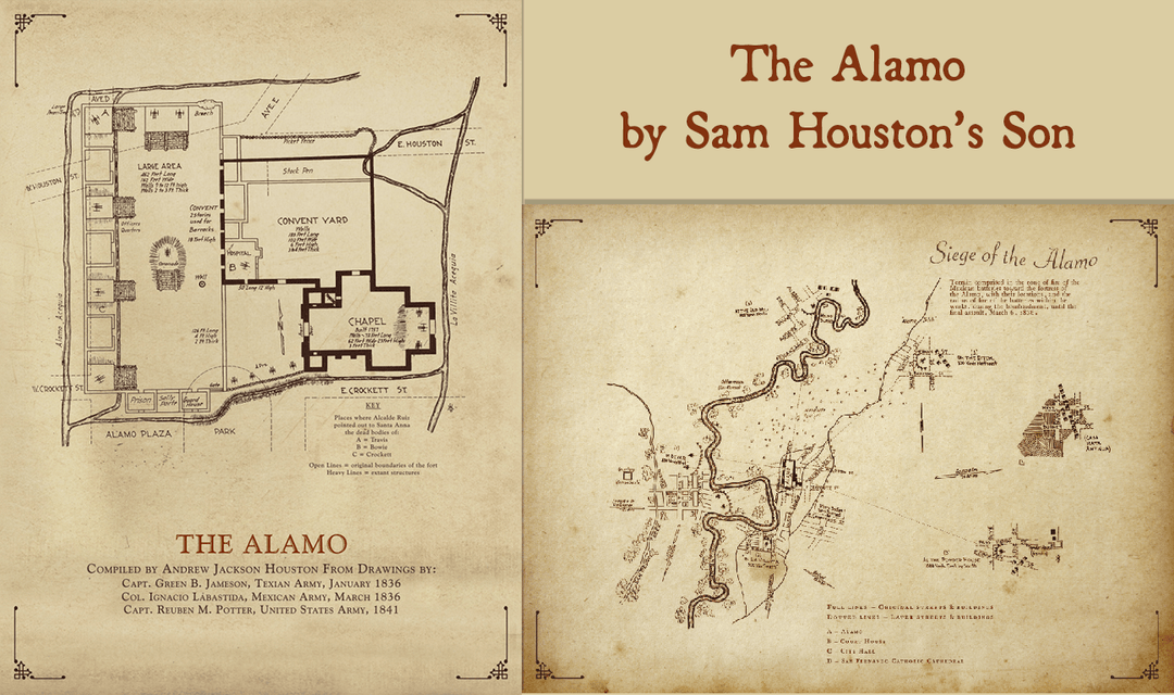 Col. Houston's Alamo Bundle - The Siege & The Plaza - Two Fine Art Prints - Copano Bay Press