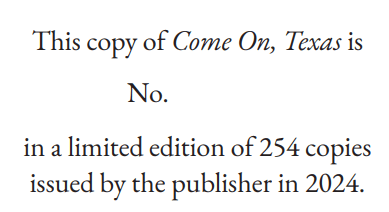 Come On, Texas - The Biography of Battleship Texas - Personalized Limited Edition - Copano Bay Press