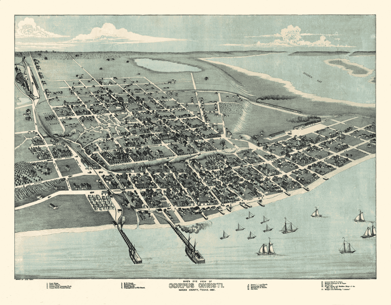 Corpus Christi in 1887 - Copano Bay Press