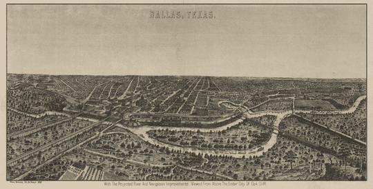 Dallas in 1892 - Copano Bay Press