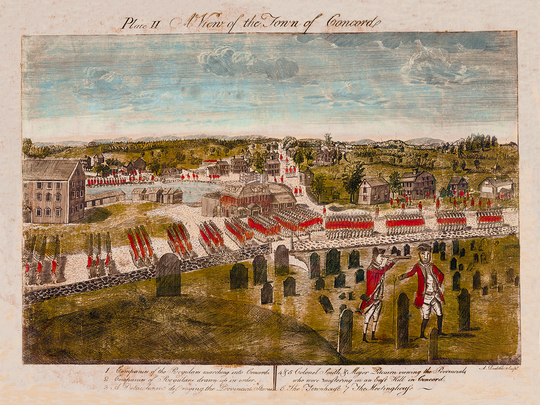 Doolittle's Battles of Lexington and Concord - Set of 4 Fine Art Prints