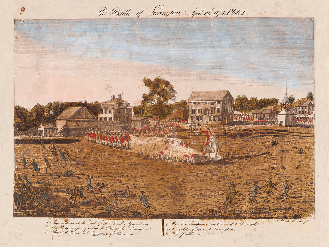 Doolittle's Battles of Lexington and Concord - Set of 4 Fine Art Prints