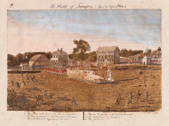 Doolittle's Battles of Lexington and Concord - Set of 4 Fine Art Prints