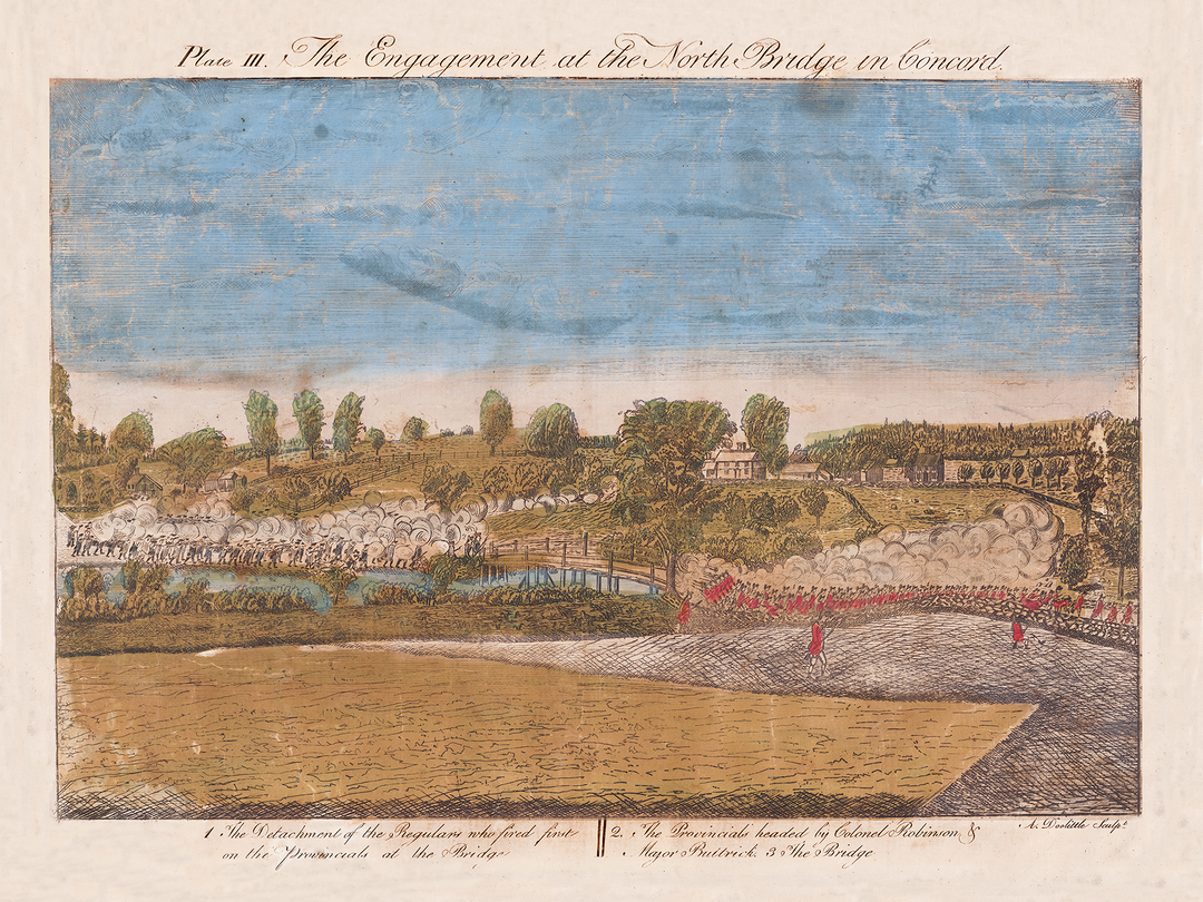 Doolittle's Battles of Lexington and Concord - Set of 4 Fine Art Prints