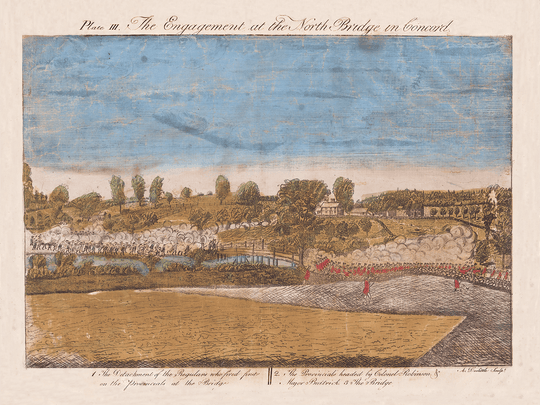 Doolittle's Battles of Lexington and Concord - Set of 4 Fine Art Prints - Copano Bay Press