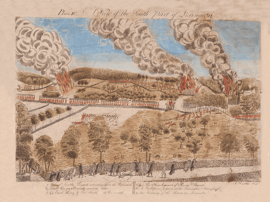 Doolittle's Battles of Lexington and Concord - Set of 4 Fine Art Prints - Copano Bay Press