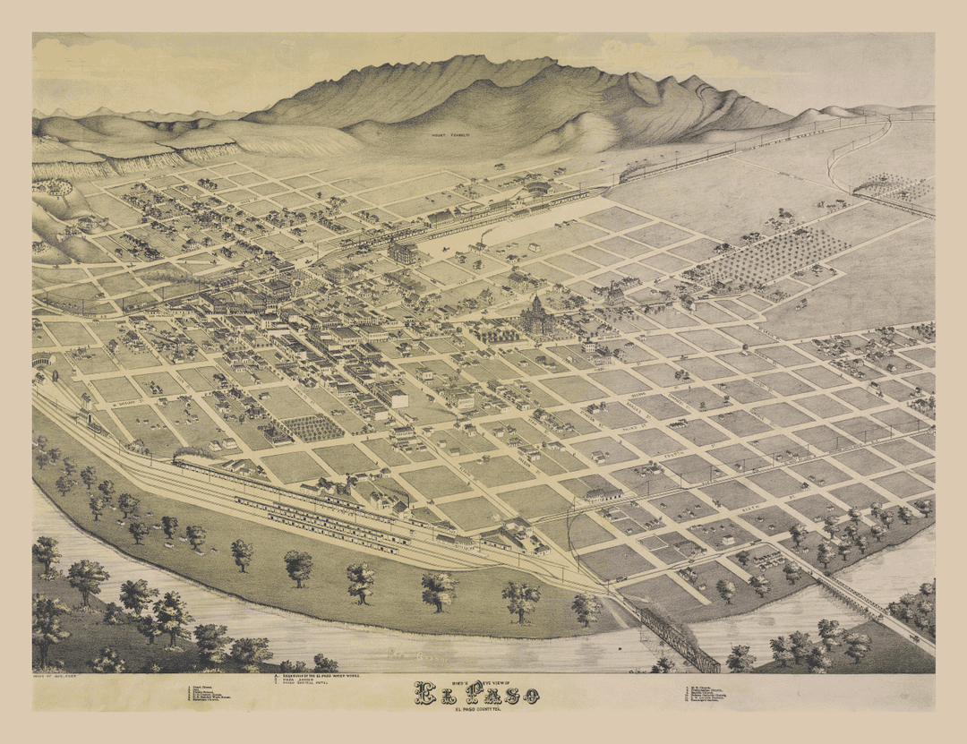 El Paso in 1886 - Copano Bay Press