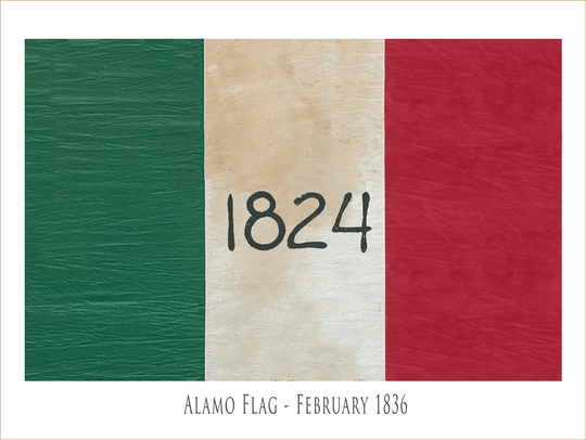 Flags of the Texas Revolution - Six Print Collection - Copano Bay Press