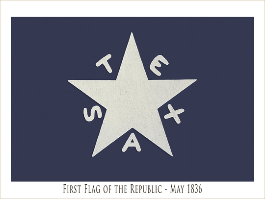 Flags of the Texas Revolution - Six Print Collection - Copano Bay Press