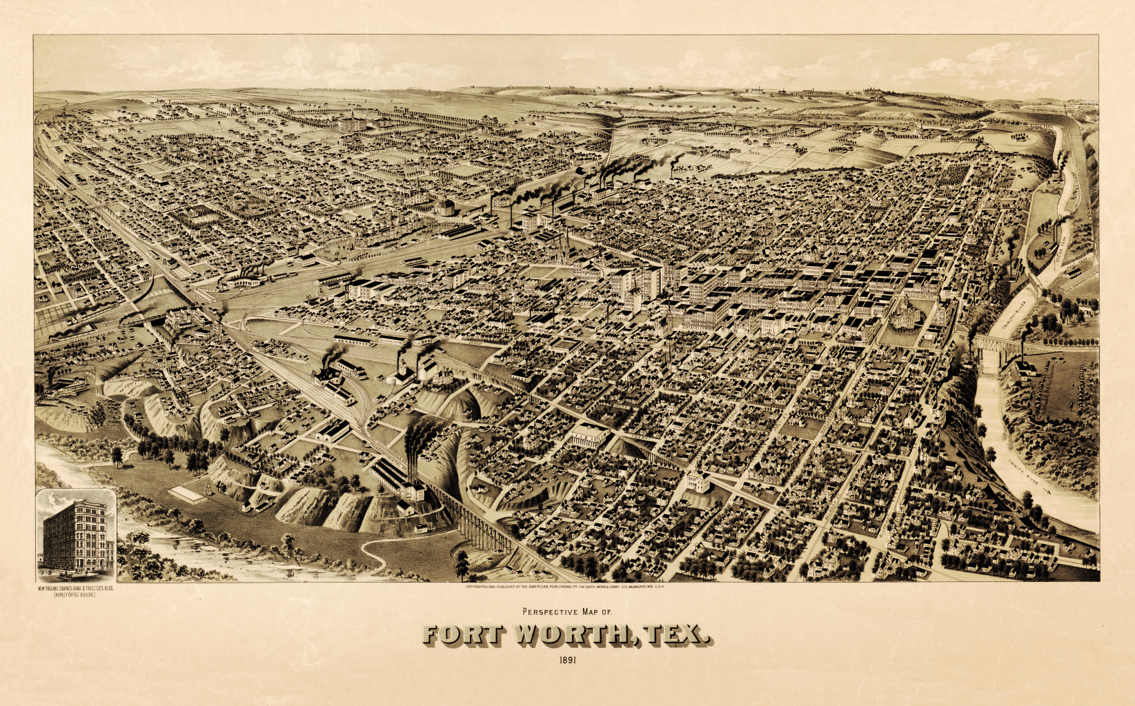 Fort Worth in 1891 - Copano Bay Press