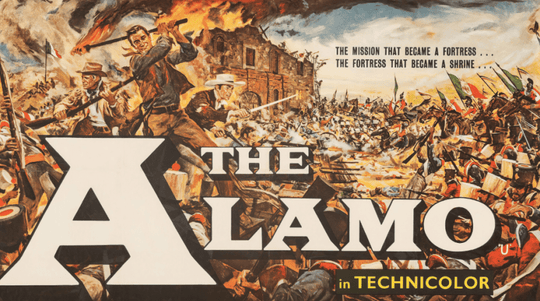 John Wayne's "The Alamo" Movie Poster - Copano Bay Press