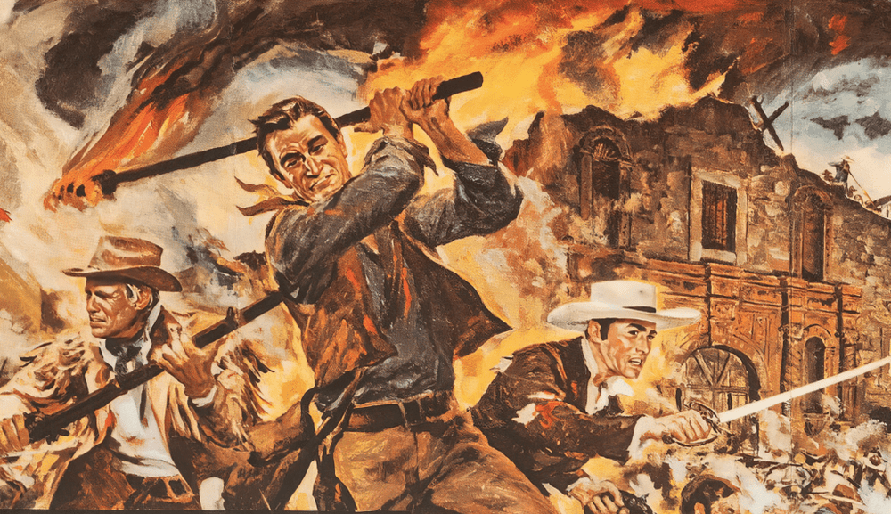 John Wayne's "The Alamo" Movie Poster - Copano Bay Press