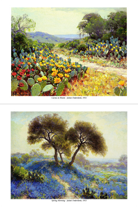 Onderdonk Bluebonnets & Cactus Bouquet - Two Limited Edition Prints