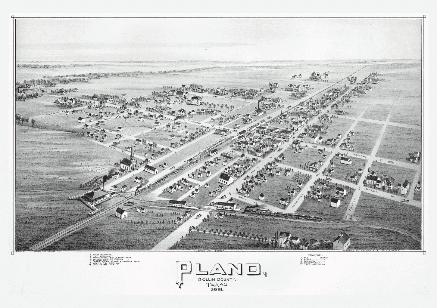 Plano in 1891 - Copano Bay Press