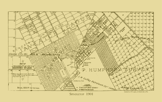 Spindletop Field - 1901 - Copano Bay Press