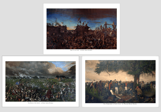 Texas Revolution - Limited Edition Three Print Set - Copano Bay Press