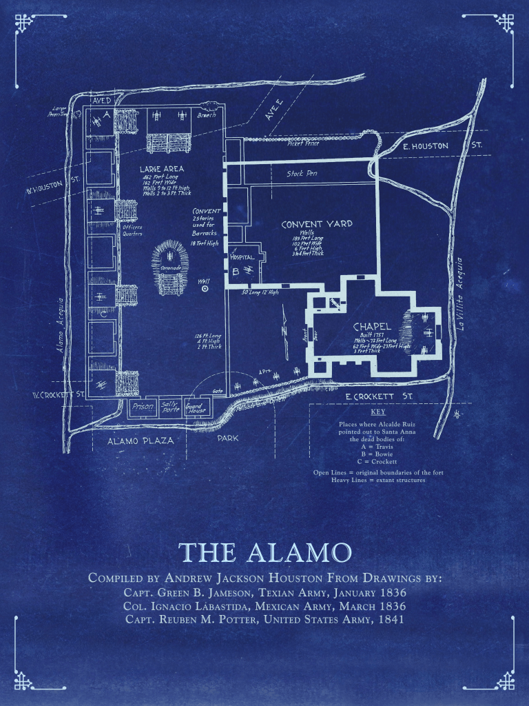 The Alamo Blueprint - Copano Bay Press