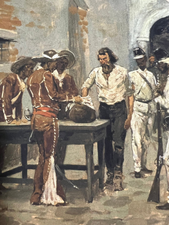 The Black Bean Episode - Remington, Limited Edition Fine Art Print + A Cowboy Bonus - Copano Bay Press