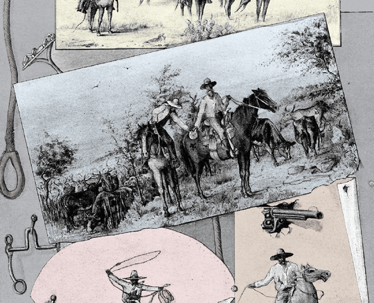 The Black Bean Episode - Remington, Limited Edition Fine Art Print + A Cowboy Bonus - Copano Bay Press
