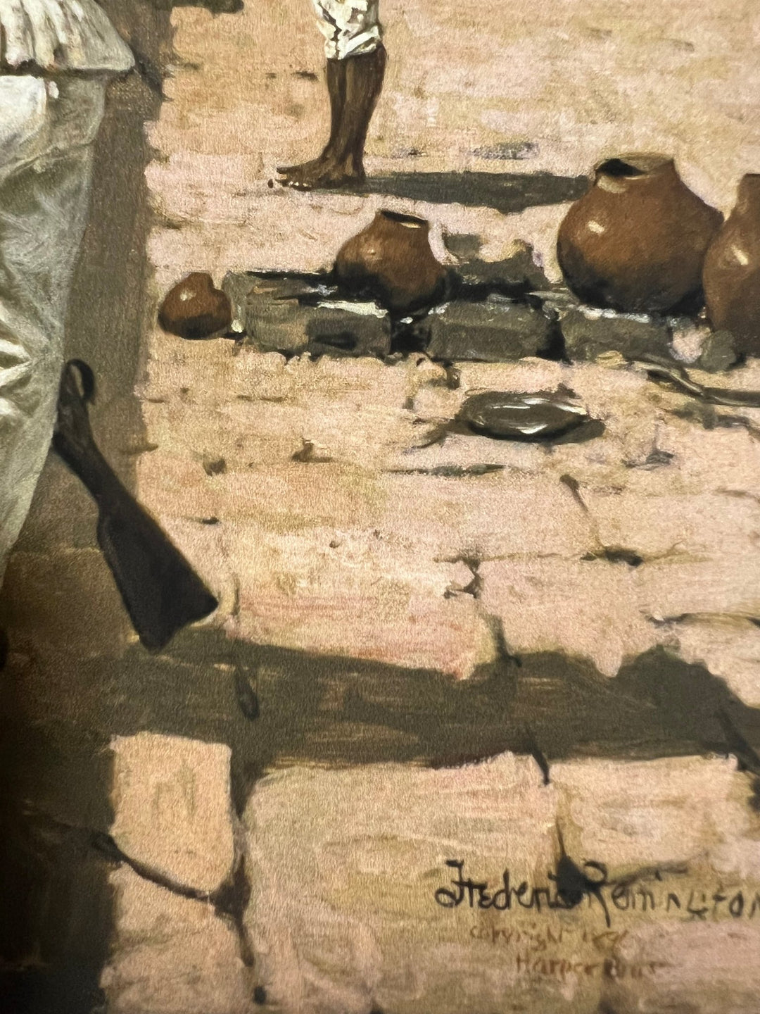 The Black Bean Episode - Remington, Limited Edition Fine Art Print + A Cowboy Bonus - Copano Bay Press