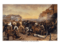 The Fall of the Alamo by Robert Onderdonk - Limited Edition