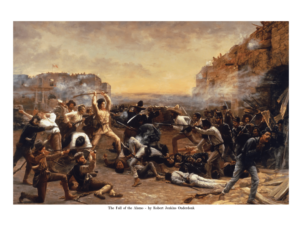 The Fall of the Alamo by Robert Onderdonk - Limited Edition - Copano Bay Press