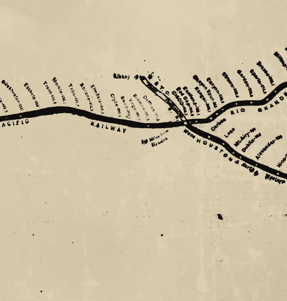 The Railroad System of Texas - 1881 - Copano Bay Press