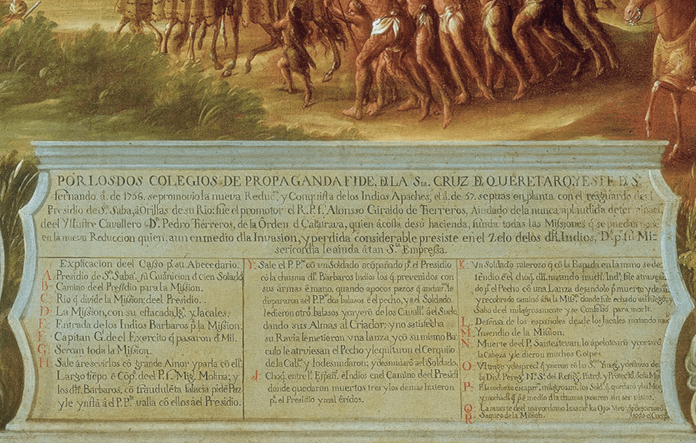 The San Saba Mission Massacre, 1765 - Limited Edition Fine Art Print - Copano Bay Press