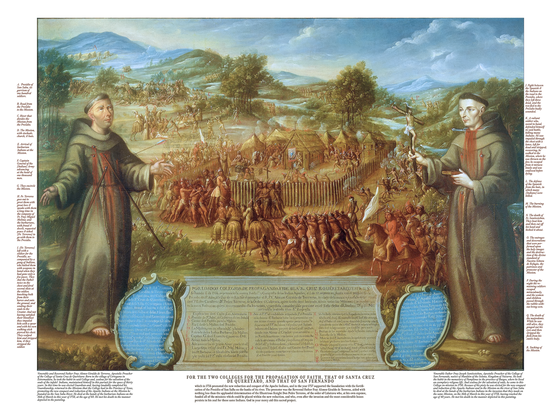 The San Saba Mission Massacre, 1765 - Limited Edition Fine Art Print