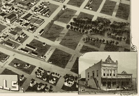 Wichita Falls in 1890 - Copano Bay Press