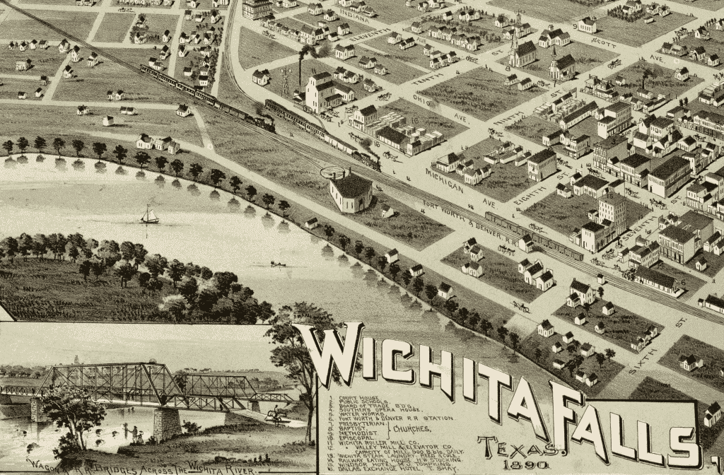 Wichita Falls in 1890 - Copano Bay Press