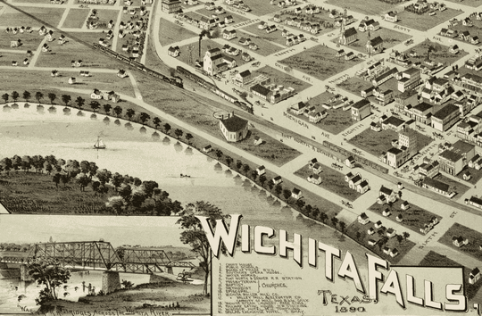 Wichita Falls in 1890 - Copano Bay Press