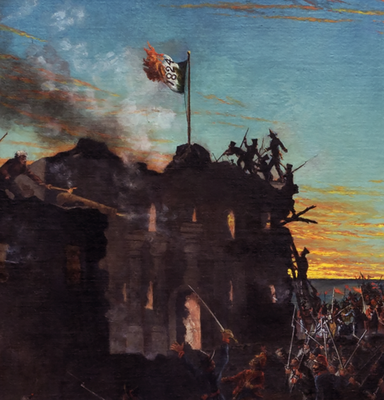 Dawn at the Alamo - Limited Edition - LARGE Version