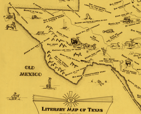 Literary Map of Texas