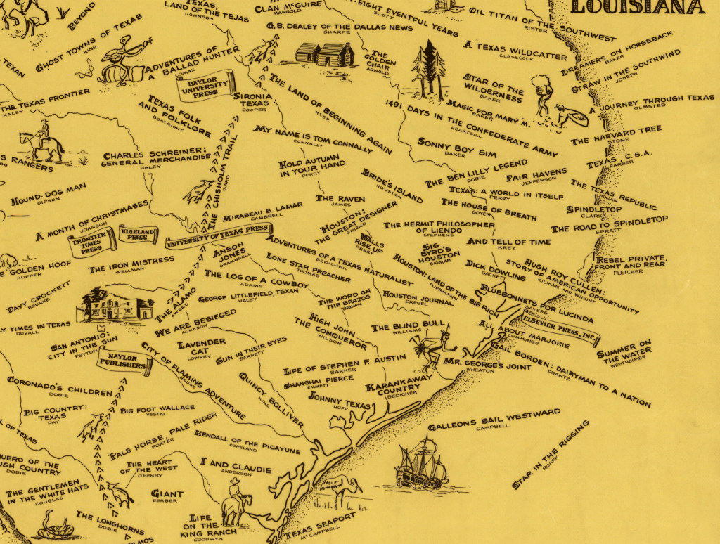 Literary Map of Texas