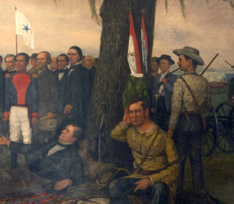 The Surrender of Santa Anna - Limited Edition - SMALL version