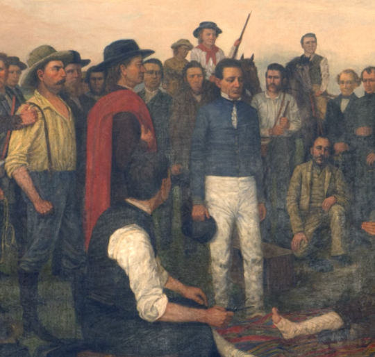 The Surrender of Santa Anna - Limited Edition - SMALL version