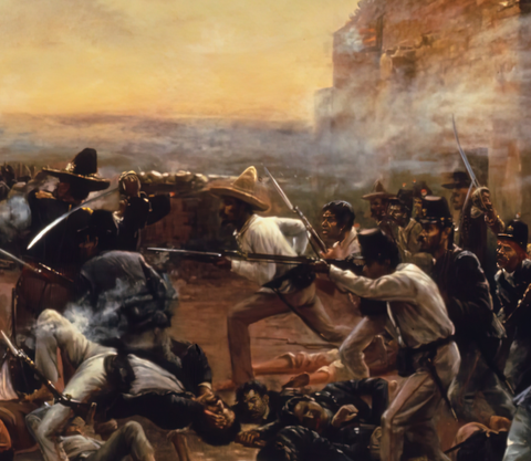 The Fall of the Alamo by Robert Onderdonk - Limited Edition