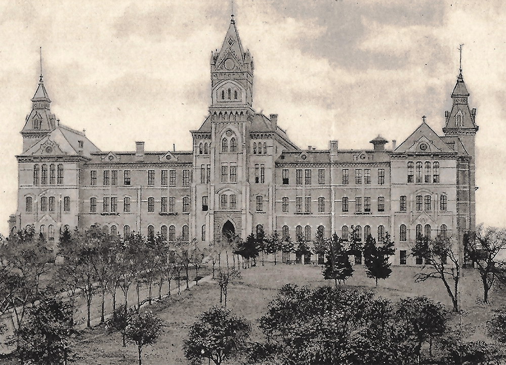 Panorama of the University of Texas - 1907